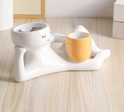 A Handmade Plant Pot