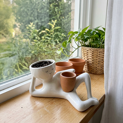 A Handmade Plant Pot